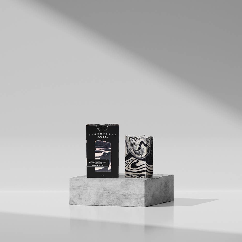 Charcoal Detox Purifying Exfoliating Facial Wash Bar