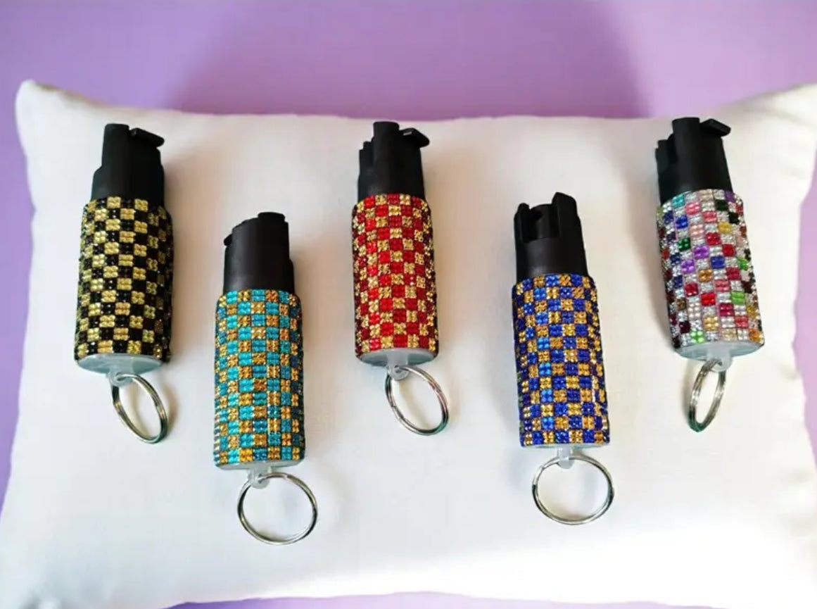 Pepper Spray - Plaid Glass Collection
