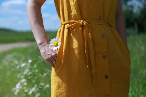 Exploring the Features of the Petal Dew Half Sleeve Collared Dress With Pockets