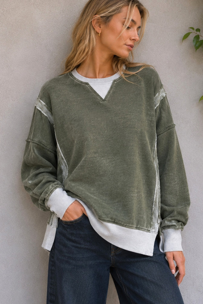 SWEATERS & SWEATSHIRTS.