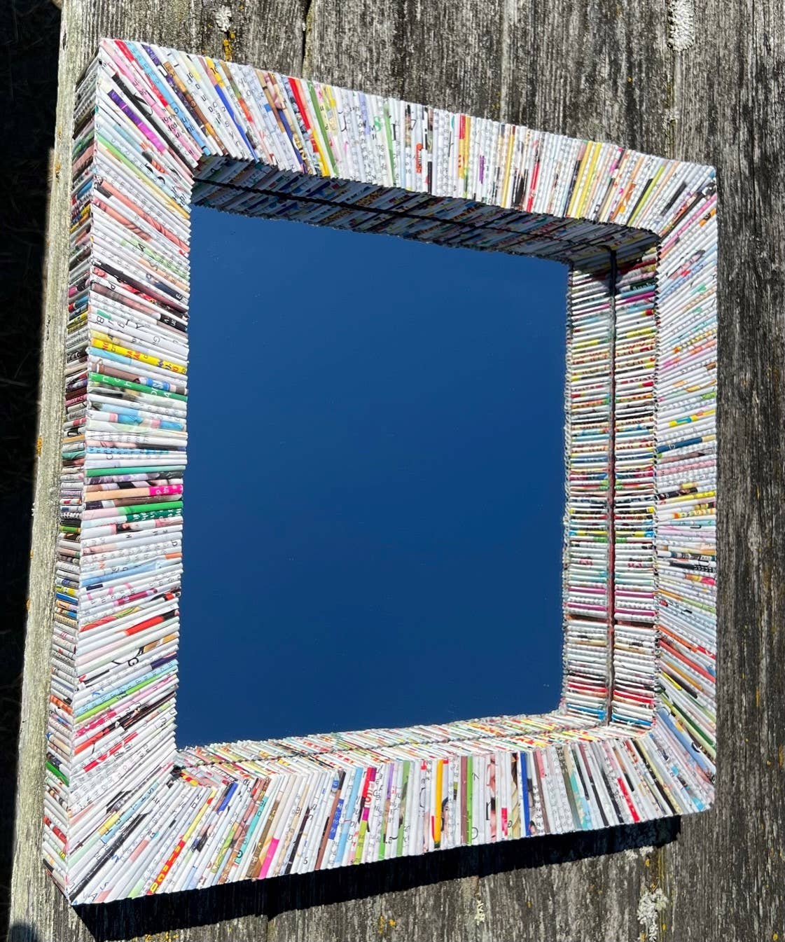 Mirror - Recycled Paper: Round