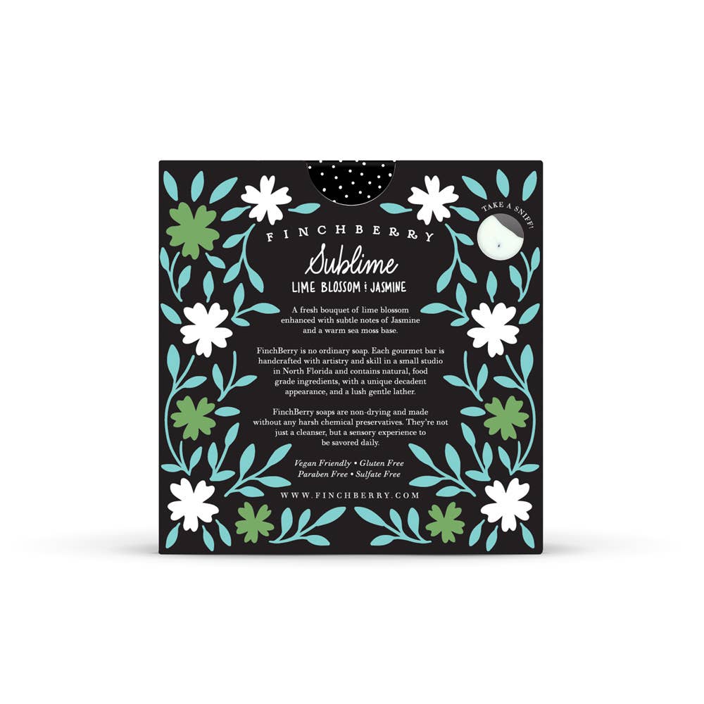 Sublime Vegan-friendly Gluten-free  Boxed Soap