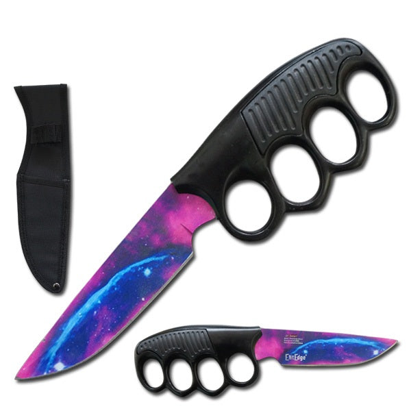 9.5" Military Tactical Trench Knife Combat Fixed Blade Galaxy Knife