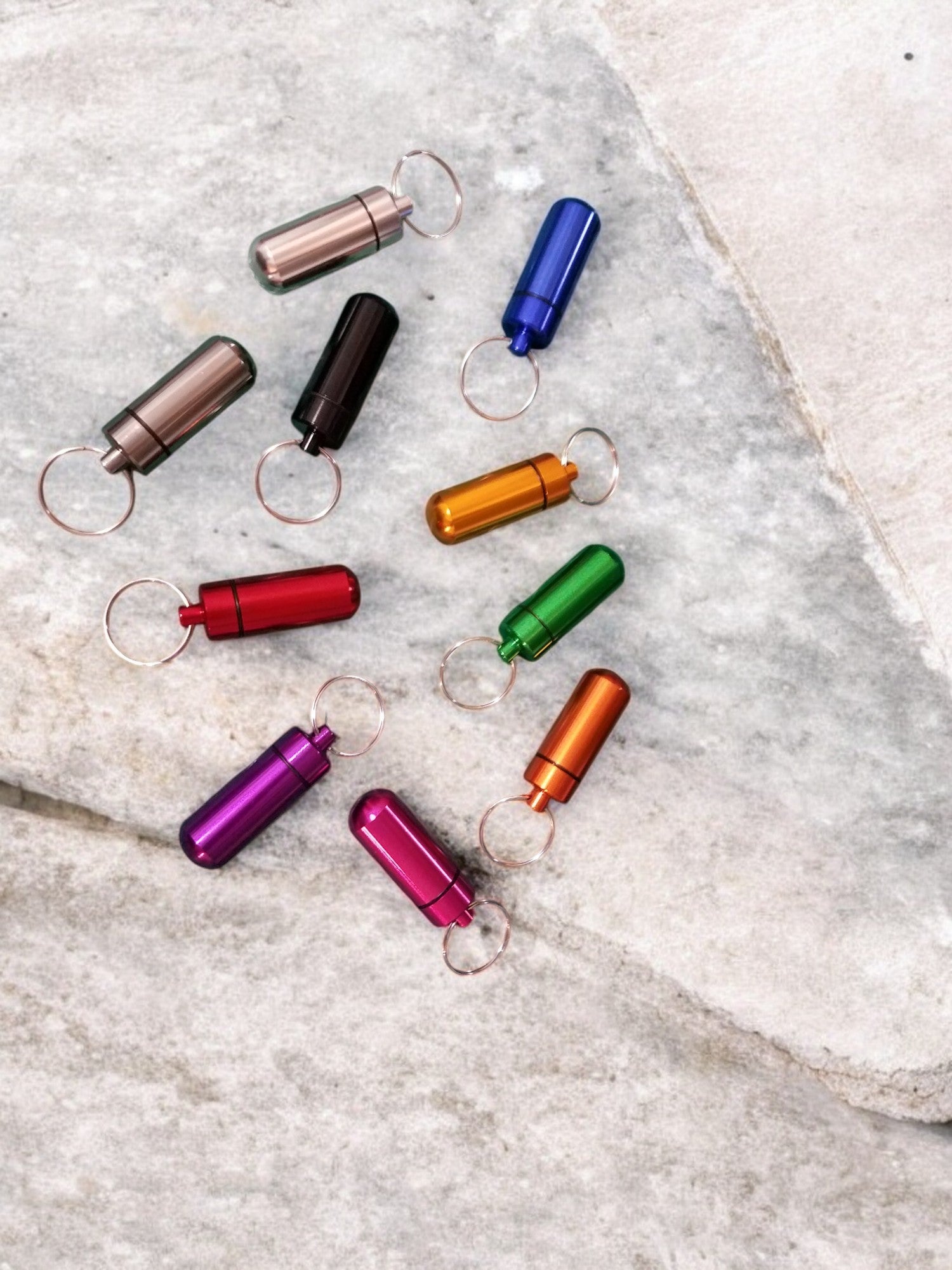 Pill Bottle Keychain Accessory