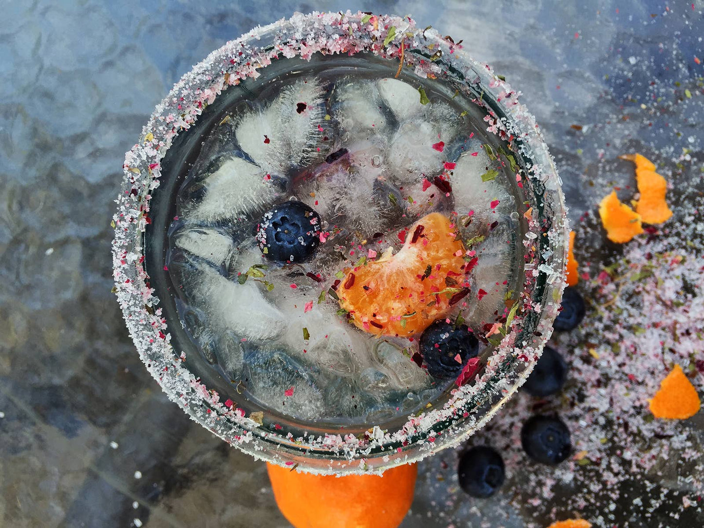 Natural Citrus Blue Infusion – Cocktail & Mocktail Mixer