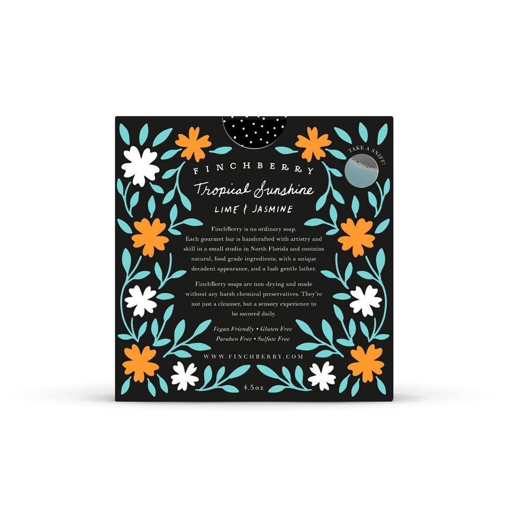 Tropical Sunshine Vegan-friendly Gluten-free Boxed Soap