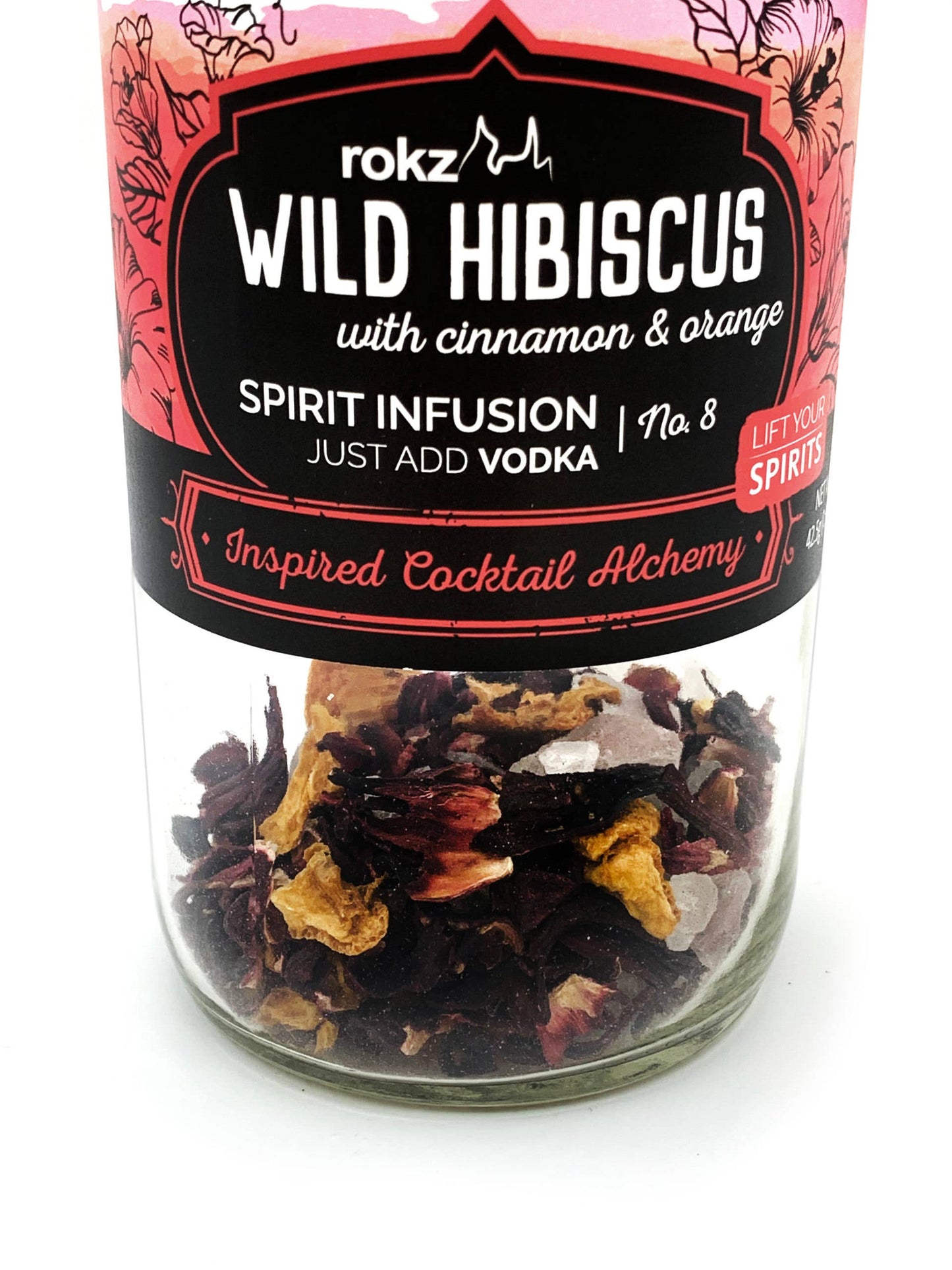Natural Wild Hibiscus Infusion – Cocktail & Mocktail Mixer