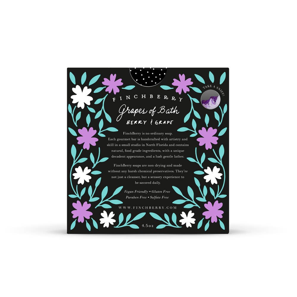 Grapes of Bath Vegan-friendly Gluten-free Boxed Soap