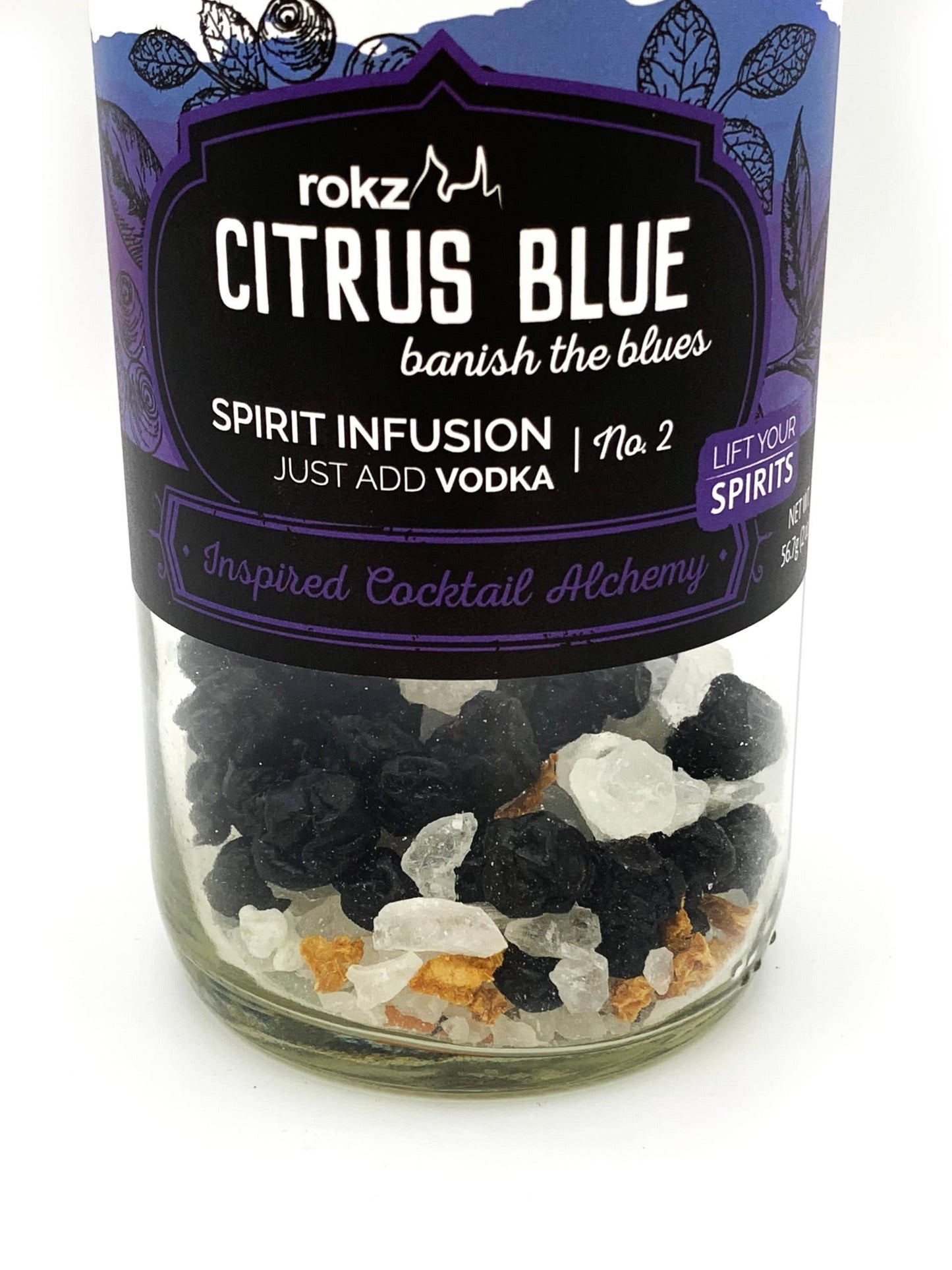 Natural Citrus Blue Infusion – Cocktail & Mocktail Mixer