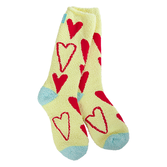 Cozy Crew Red Hearts