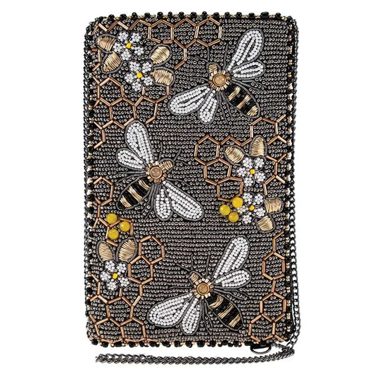 Mary Frances Bee Awesome Crossbody Phone Bag