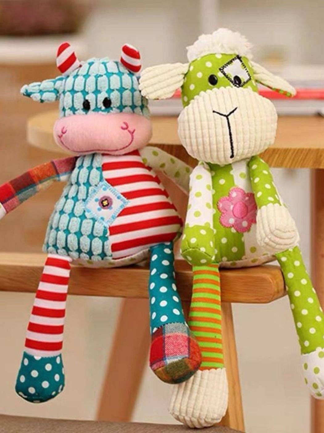 Kawai -  Cartoon Animal Plush Toys - Cozy & Cute: Calf