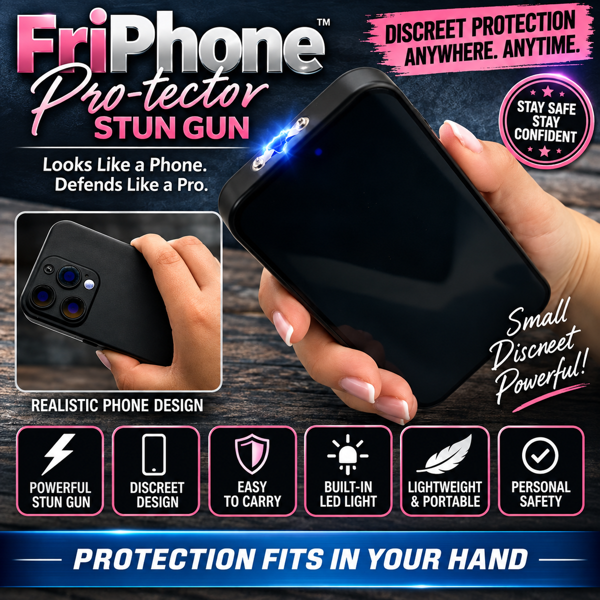 Stun Gun - FriPhone Pro-tector Stun Gun