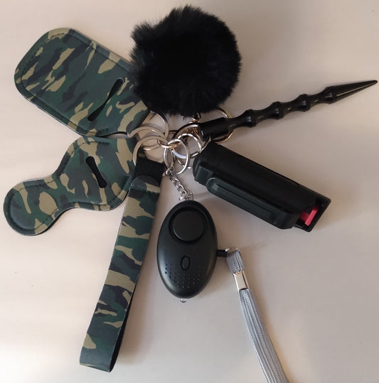Self-Defense Keychain - Camo