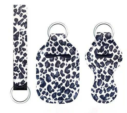 3 Piece Designer Keychain Set