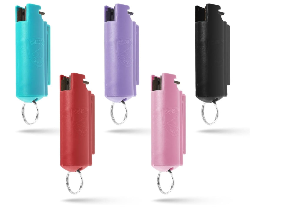Pepper Spray Hard Case With Belt Clip – Keychain Ready | Quick Action