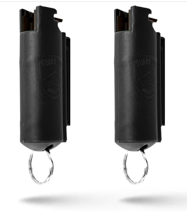 Pepper Spray Hard Case With Belt Clip – Keychain Ready | Quick Action