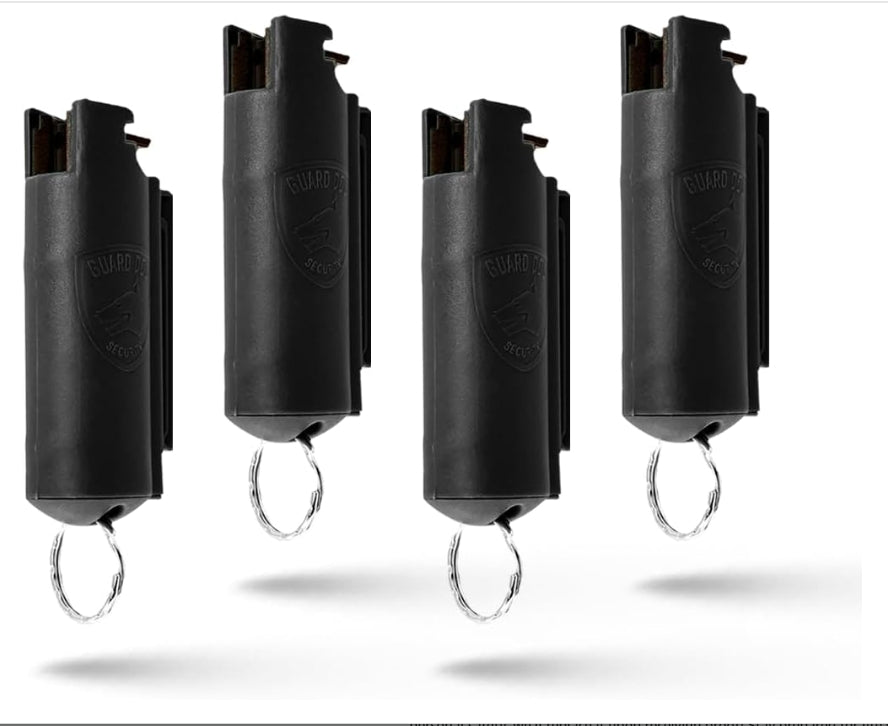 Pepper Spray Hard Case With Belt Clip – Keychain Ready | Quick Action