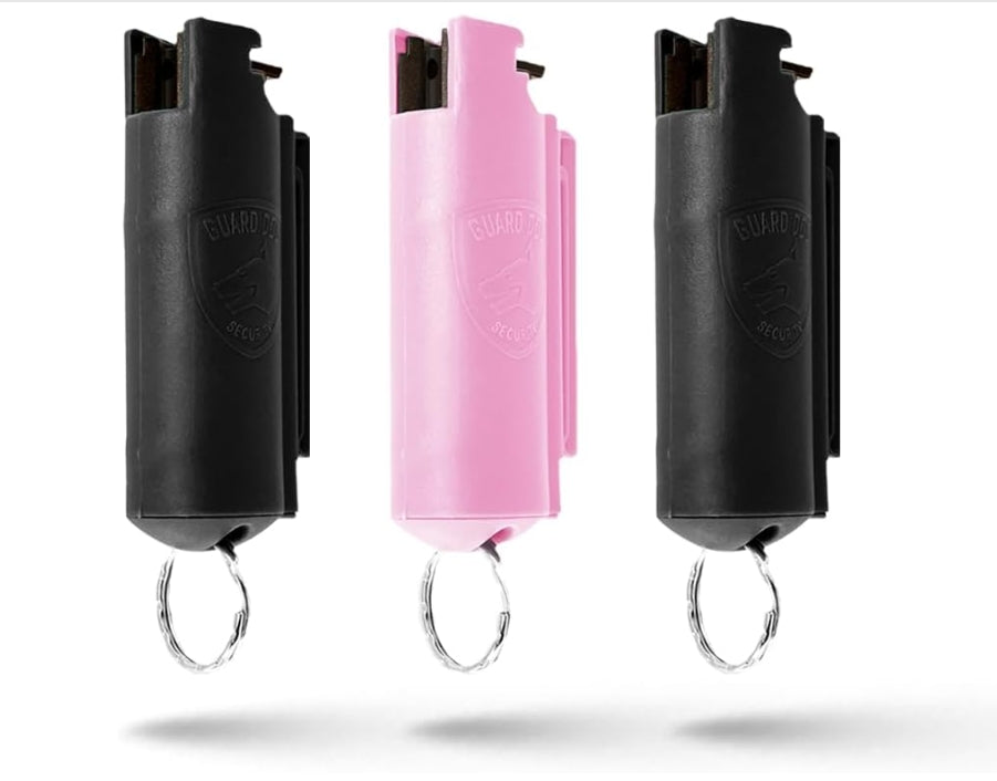 Pepper Spray Hard Case With Belt Clip – Keychain Ready | Quick Action
