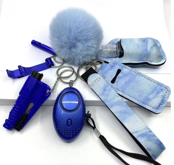 Self-Defense 9 Piece Keychain Set