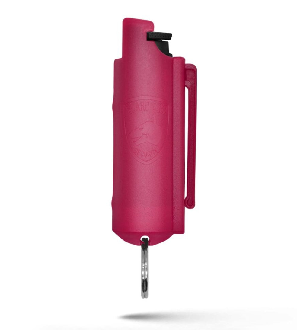 Pepper Spray Hard Case With Belt Clip – Keychain Ready | Quick Action