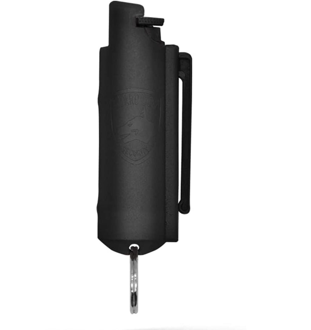 Pepper Spray Hard Case With Belt Clip – Keychain Ready | Quick Action