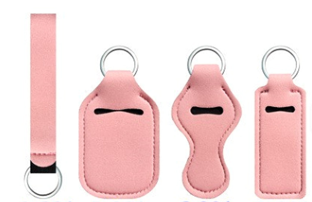 4 Piece Solid Keychain Set