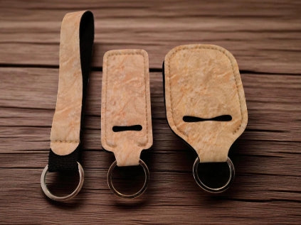 3 Piece Designer Keychain Set