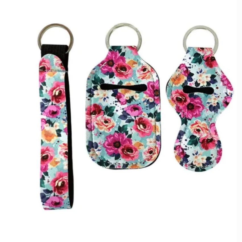 3 Piece Designer Keychain Set