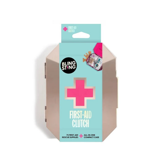 BLING STING First Aid Kit | Metallic Rose Gold