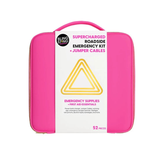 BLING STING Supercharged Car Emergency Roadside Kit
