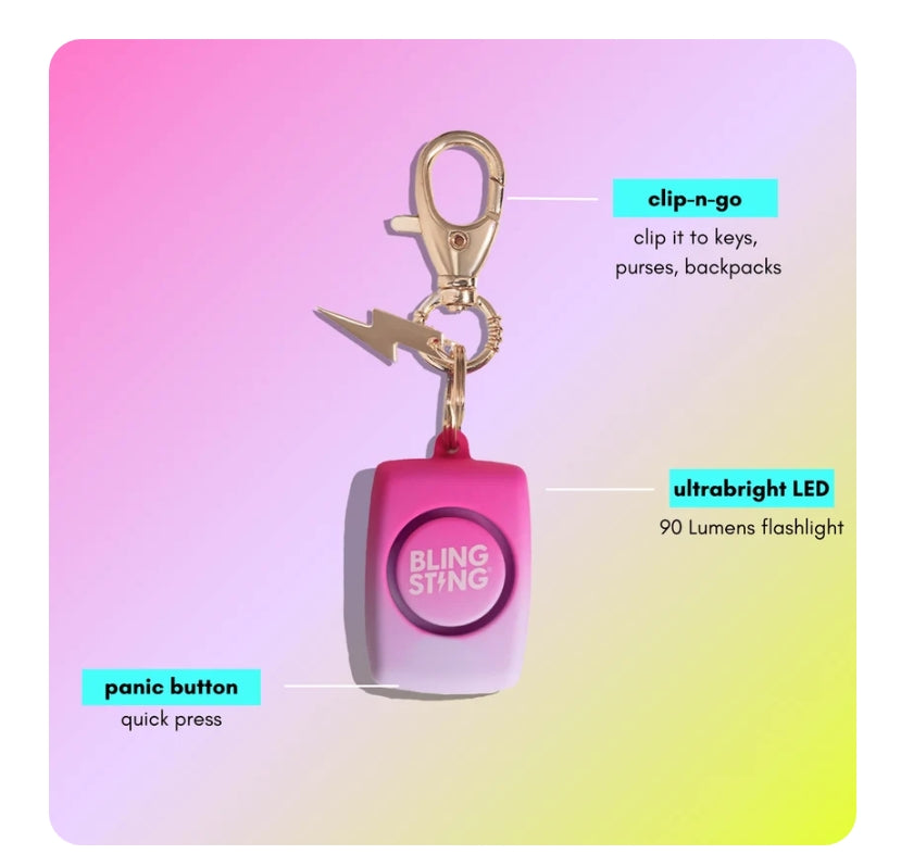 BLING STING Mini Personal Alarm