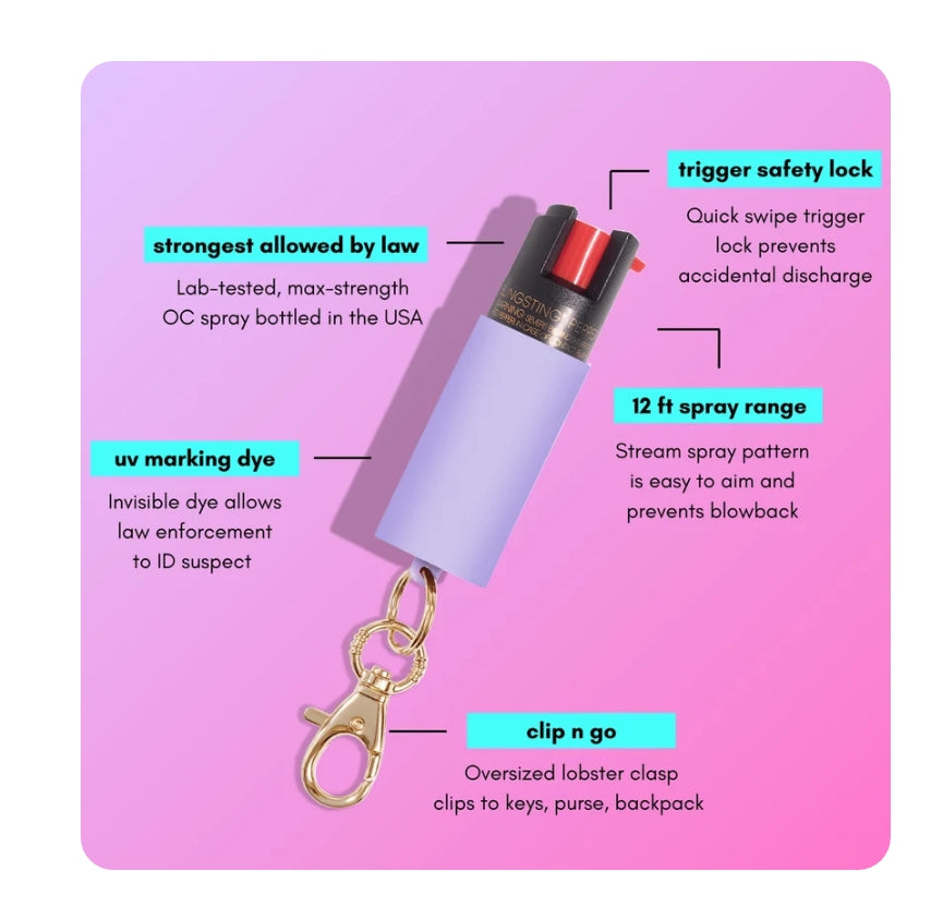 BLING STING Soft Touch Pepper Sprays