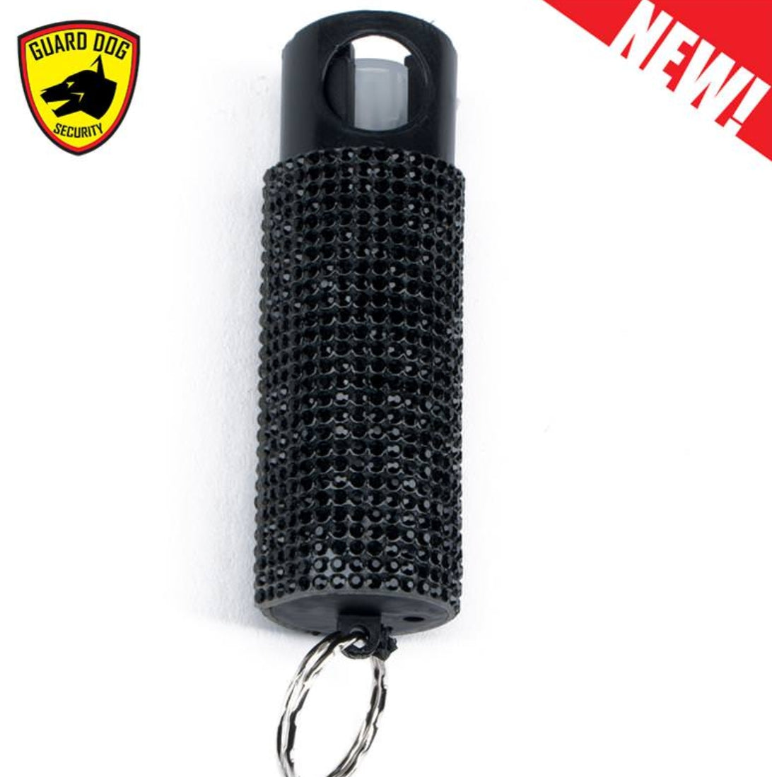 GUARD DOG - Bling It On Jeweled Case Pepper Spray