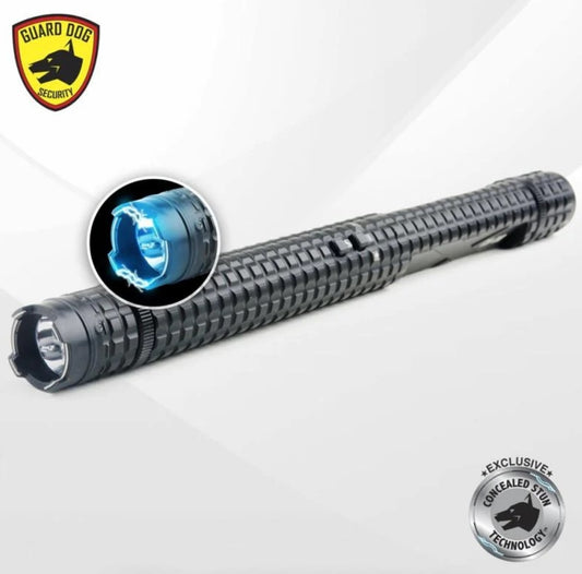 GUARD DOG - KNIGHTRO Tactical Stun Gun Baton with 300 Lumen 5 Function Light