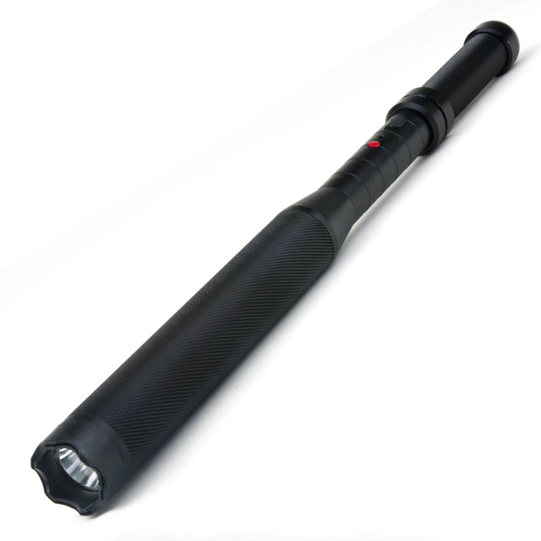 GUARD DOG - TITAN Metal Baton 7500K 260 Lumen Tactical Flashlight Stun Gun