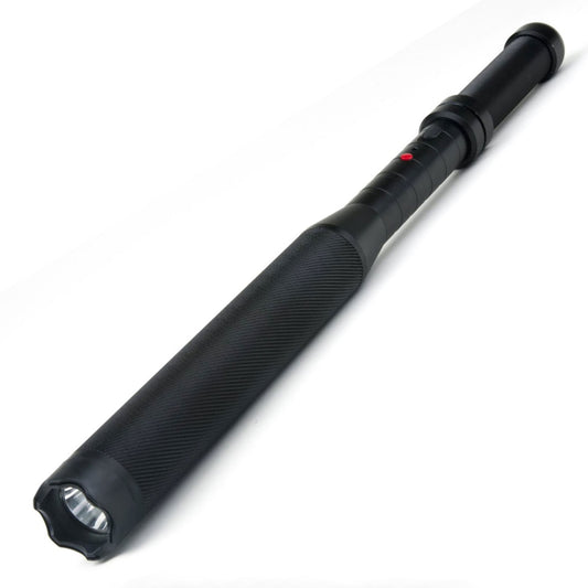 GUARD DOG - TITAN Metal Baton 7500K 260 Lumen Tactical Flashlight Stun Gun