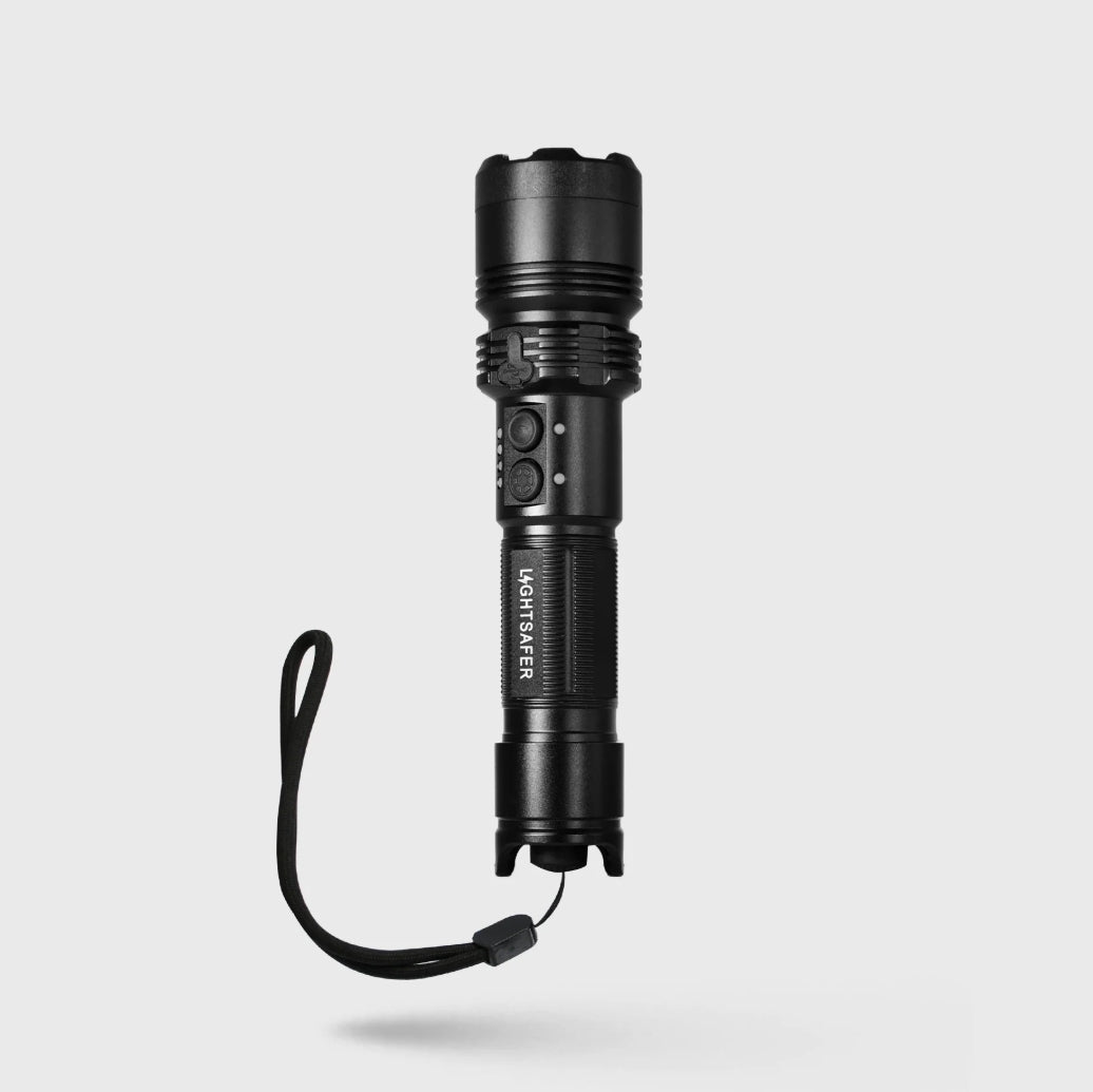 GUARD DOG - Lightsafer Stun Gun with Flashlight – 400 Lumens with Charging Indicator