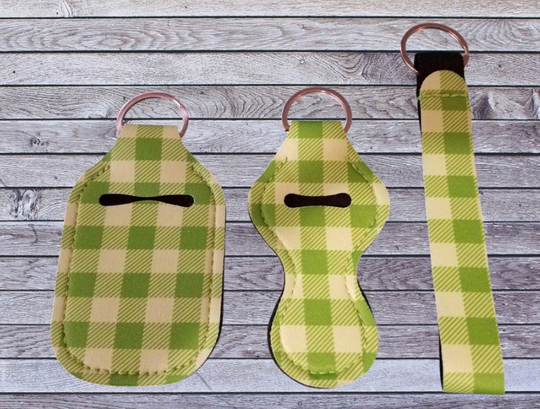 3 Piece Designer Keychain Set