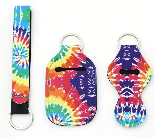 3 Piece Designer Keychain Set