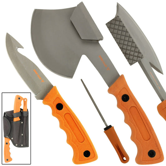 3 Pcs Zombie Killer Orange Field Dressing Kit