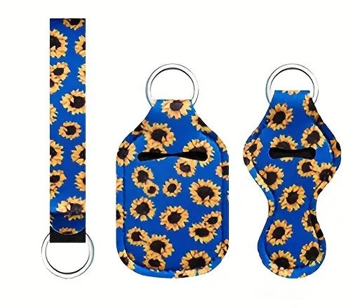 3 Piece Designer Keychain Set