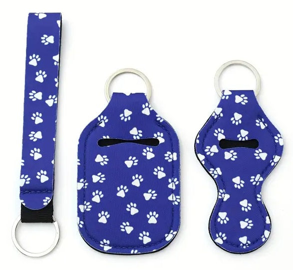 3 Piece Designer Keychain Set