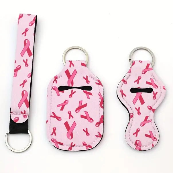 3 Piece Designer Keychain Set