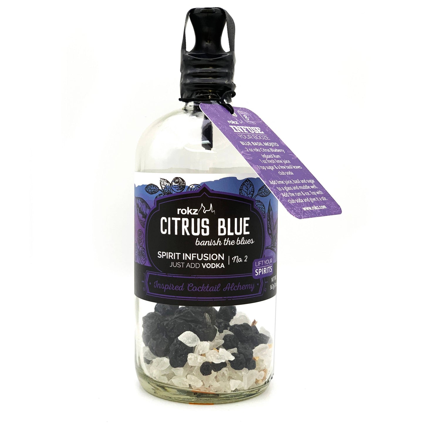 Natural Citrus Blue Infusion – Cocktail & Mocktail Mixer