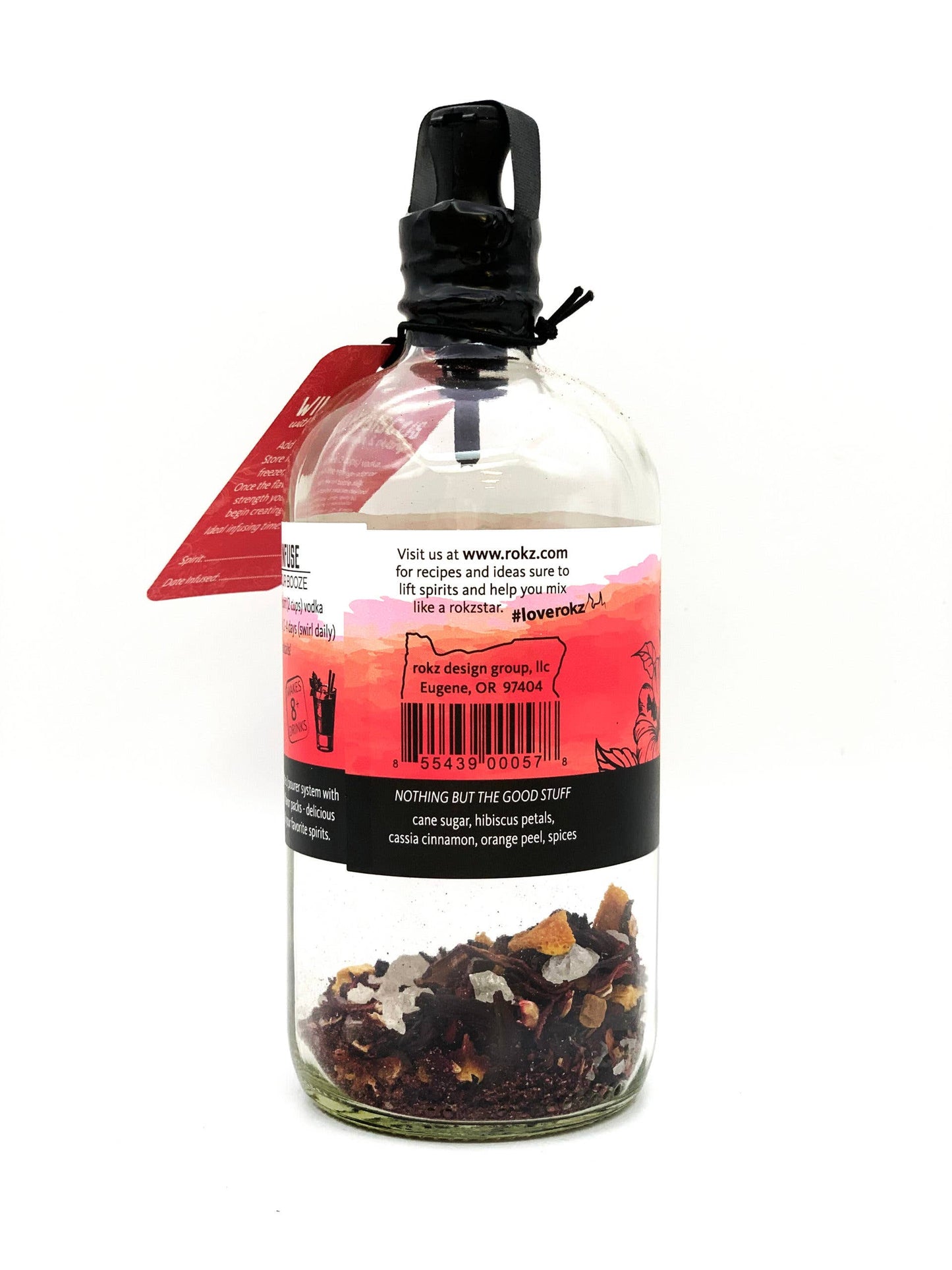 Natural Wild Hibiscus Infusion – Cocktail & Mocktail Mixer