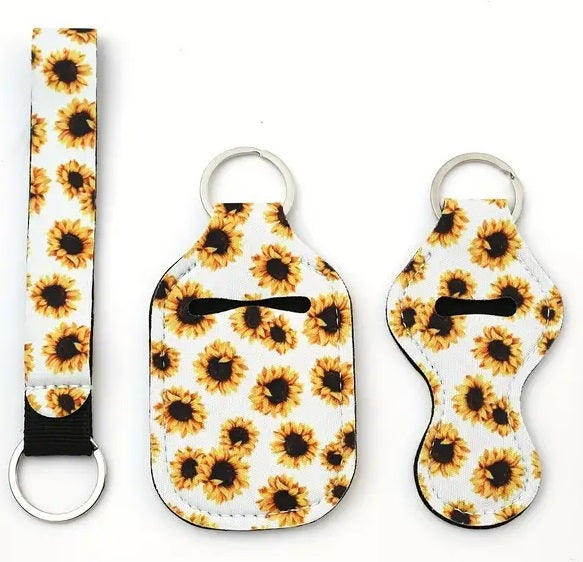 3 Piece Designer Keychain Set