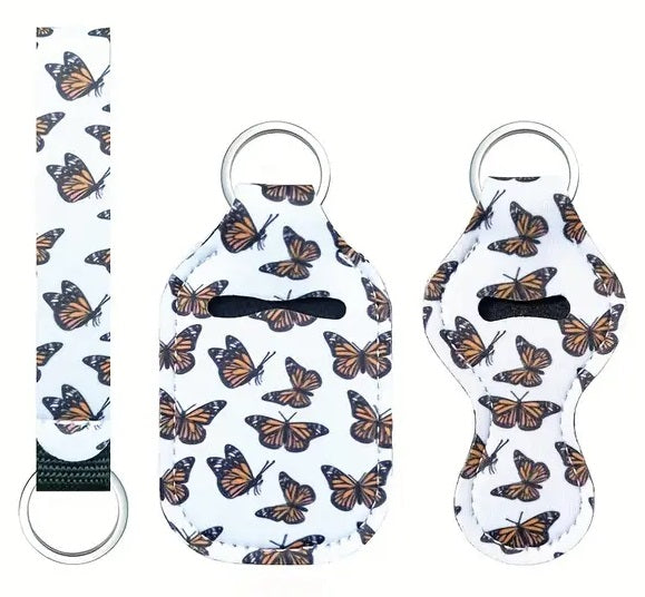 3 Piece Designer Keychain Set