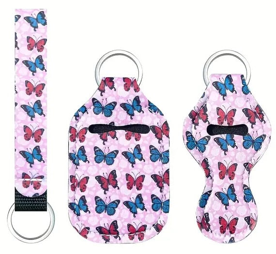 3 Piece Designer Keychain Set