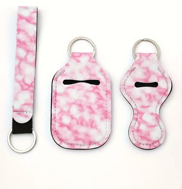 3 Piece Designer Keychain Set